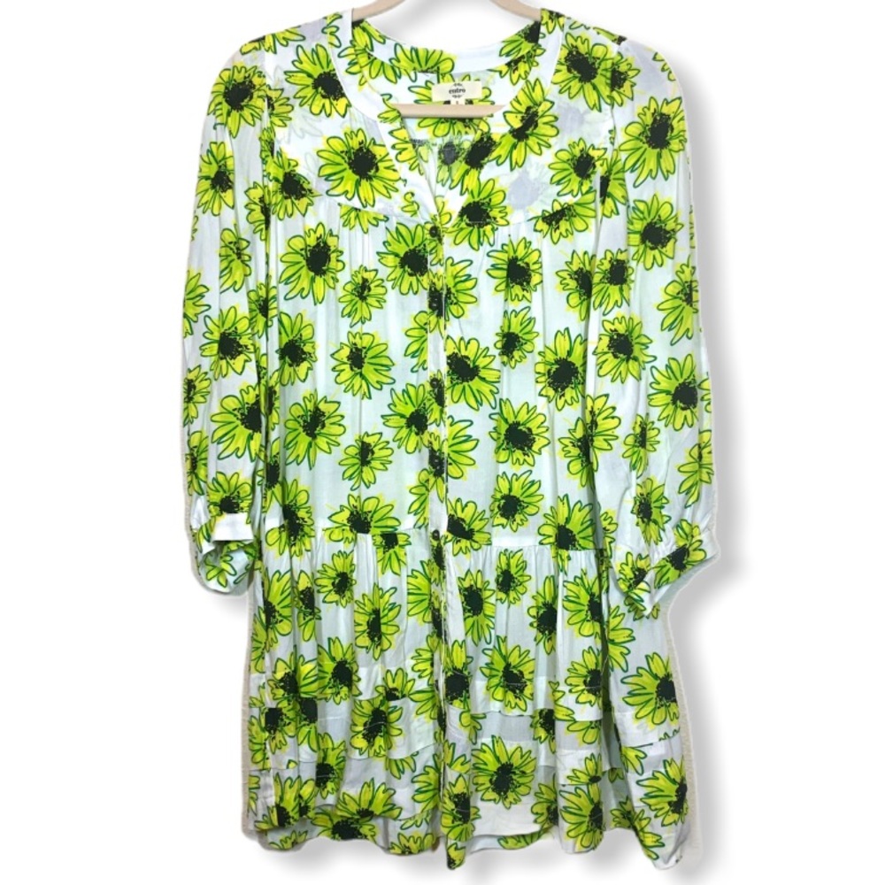[ Entro ] Babydoll Floral Dress